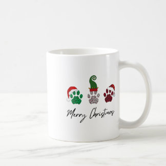 Everything Italian Greyhound Merry Christmas Paw P コーヒーマグカップ