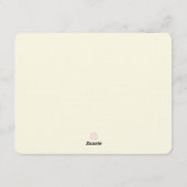 Everything’s Going to Be Fine Motivational Card 招待状 (裏面)