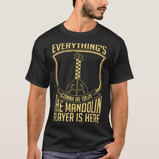 Everything s Gonna Be Okay Country Music Instrumen Tシャツ (正面)