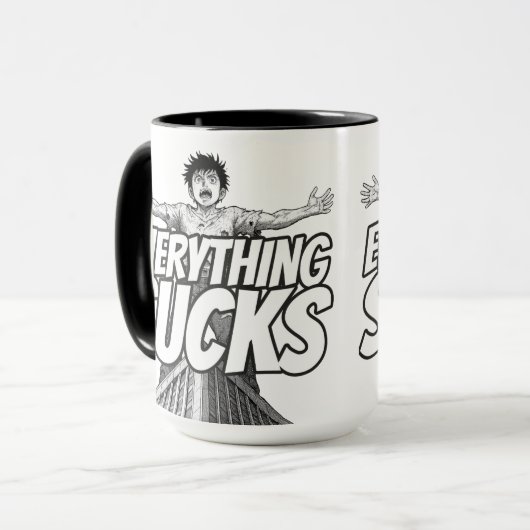 Everything Sucks Mug - Weirdest Timeline マグカップ (正面左)