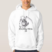 Everything Will Be OK Design Hoodie パーカ (正面)