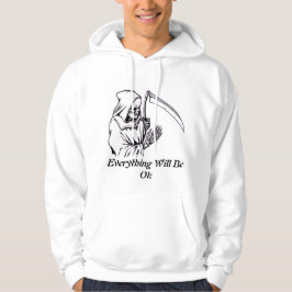 Everything Will Be OK Design Hoodie パーカ
