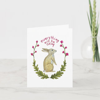Everything Will Be Ok Greeting Card カード
