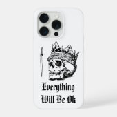 Everything Will Be OK iPhone 15 Pro カース iPhoneケース (裏面)