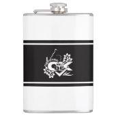 Everything Will Be OK" Motivational Graphic Tee フラスク (正面)