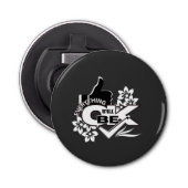 Everything Will Be OK" Motivational Graphic Tee 栓抜き (正面)