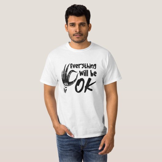 Everything Will Be Ok Radiology Tech Technologist Tシャツ (正面フル)