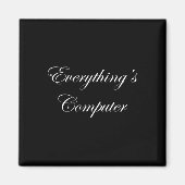 Everythings Computer In A Tesler Donald Trumps Ele マグネット (正面)