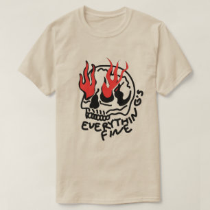 Everything's Fine: ヴィンテージ コンフォートカラーズ グランジ S Tシャツ