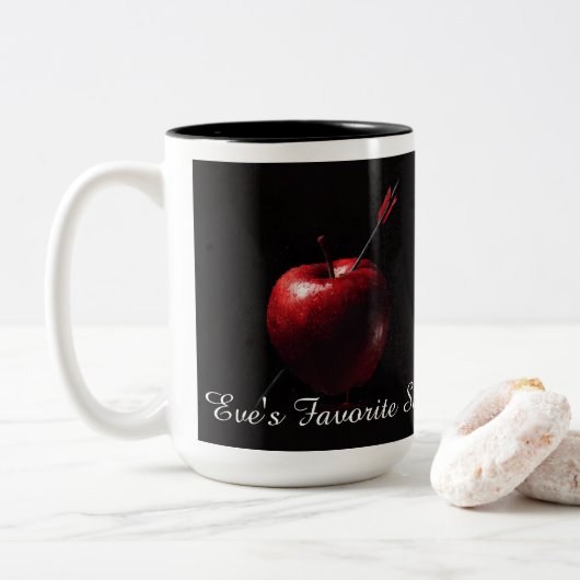 Eve's Favorite Sin Mug ツートーンマグカップ (ドーナツ)