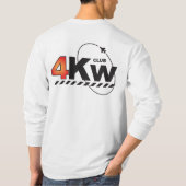 EVF 4kw Tシャツ (裏面)