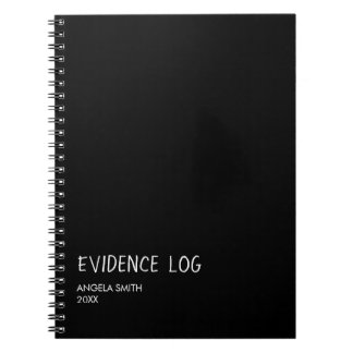 Evidence Log Notebook – Funny Dark Humor Journal,  ノートブック