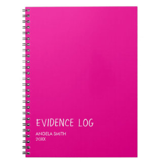 Evidence Log Notebook – Funny Dark Humor Journal,  ノートブック