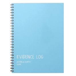 Evidence Log Notebook – Funny Dark Humor Journal,  ノートブック