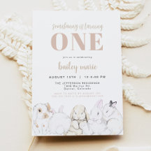 EVIEキュートパステルベビーバニー1st誕生日