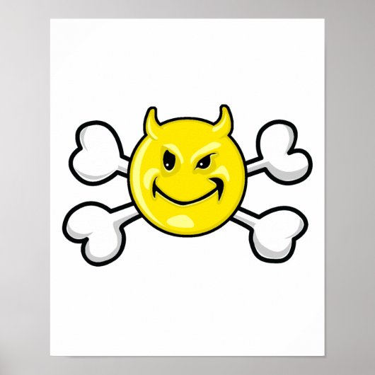 EVILスカルとクロスボーン ポスター (正面)