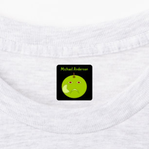 Evil AppleとScarハロウィンカスタムの子供 ラベル