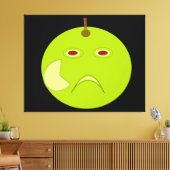 Evil Apple、Scarハロウィーンキャンバス印刷 キャンバスプリント (インサイチュ (リビング))