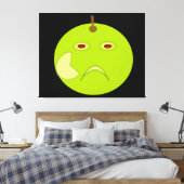Evil Apple、Scarハロウィーンキャンバス印刷 キャンバスプリント (インサイチュ (寝室))
