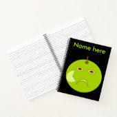 Evil Apple、Scarハロウィーンスパイラルノート ノートブック (内部)
