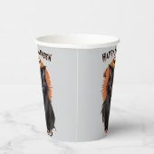Evil Black Cat Halloween Party Paper Cups 紙コップ (右)