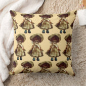 evil dora the doll art  haunted pillow cushion クッション (ブランケット)