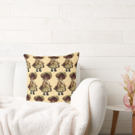 evil dora the doll art  haunted pillow cushion クッション