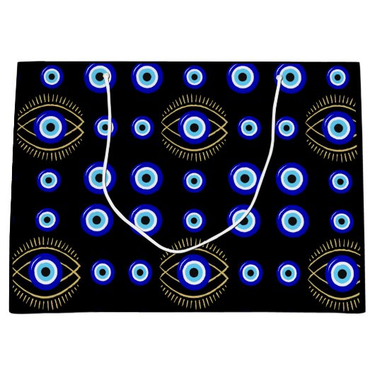 Evil Eye  ラージペーパーバッグ (正面)