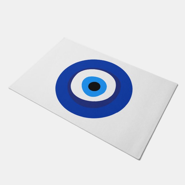 evil eye ancient symbol antiquity talisman superst ドアマット (アングル)