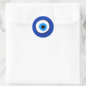 evil eye ancient symbol antiquity talisman superst ラウンドシール (バッグ)