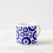 Evil Eye, Greek Eye, Turkish Eye, Mati, Your Name エスプレッソカップ (正面右)