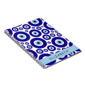 Evil Eye, Greek Eye, Turkish Eye, Mati, Your Name ノートブック (右側)