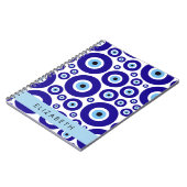 Evil Eye, Greek Eye, Turkish Eye, Mati, Your Name ノートブック (左側)