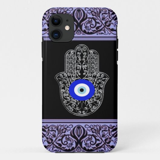 evil eye hamsa henna iPhone 5ケース Case-Mate iPhoneケース (裏面)