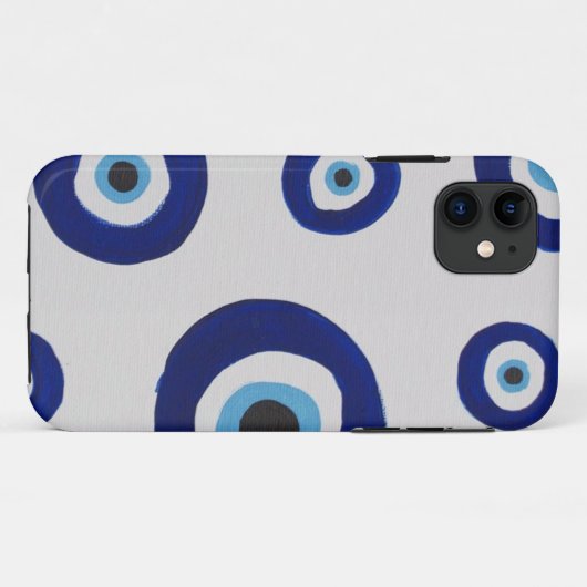 Evil Eye iPhone 11ケース Case-Mate iPhoneケース (裏面(横))