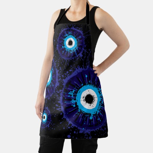 🧿 Evil Eye Kitchen Guardian エプロン (インサイチュ)