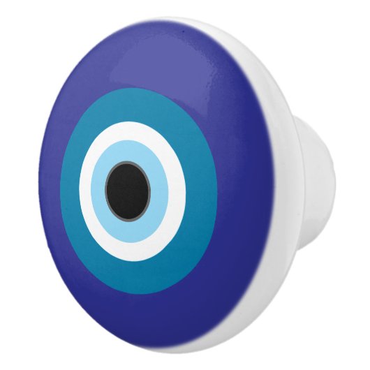 Evil Eye Knob / Drawer Pull セラミックノブ (右)