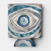 Evil Eye Mineral質感と金ゴールド 缶クーラー (正面)