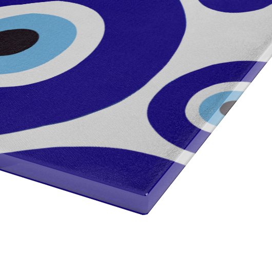 Evil Eye Pattern, Greek Eye, Turkish Eye, Nazar カッティングボード (角)