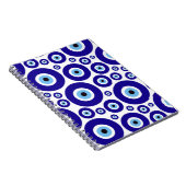Evil Eye Pattern, Greek Eye, Turkish Eye, Nazar ノートブック (右側)