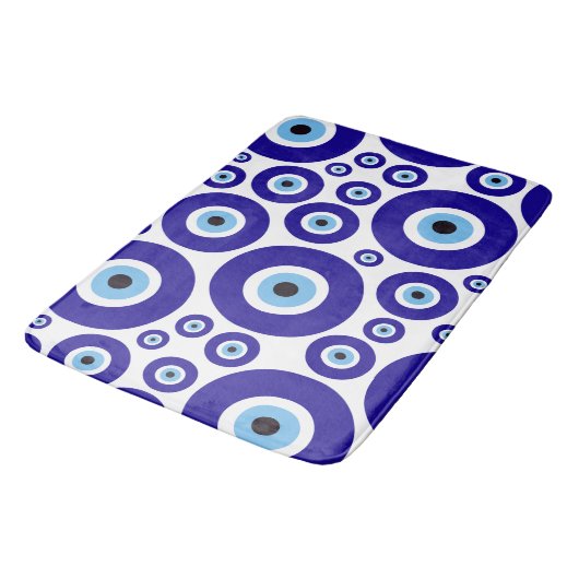 Evil Eye Pattern, Greek Eye, Turkish Eye, Nazar バスマット (アングル)