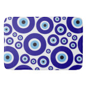 Evil Eye Pattern, Greek Eye, Turkish Eye, Nazar バスマット (正面)