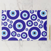 Evil Eye Pattern, Greek Eye, Turkish Eye, Nazar ペーパーパッド (インサイチュ)
