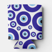 Evil Eye Pattern, Greek Eye, Turkish Eye, Nazar 缶クーラー (裏面)