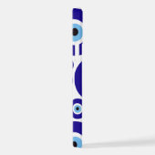 Evil Eye Pattern, Greek Eye, Turkish Eye, Nazar iPhoneケース (右側面)