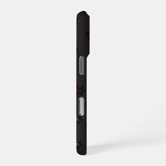 Evil Eye Pattern | Mystical Cel iPhoneケース (右側面)