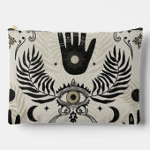 Evil Eye Print Cosmetic Bag アクセサリーポーチ (正面)
