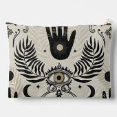 Evil Eye Print Cosmetic Bag アクセサリーポーチ (裏面)