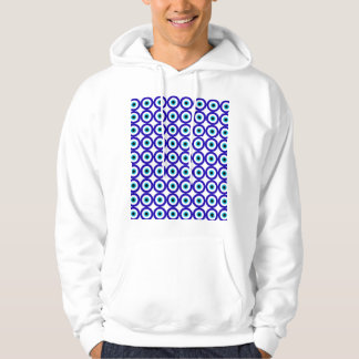 Evil eye protection  repeat pattern hoodie パーカ