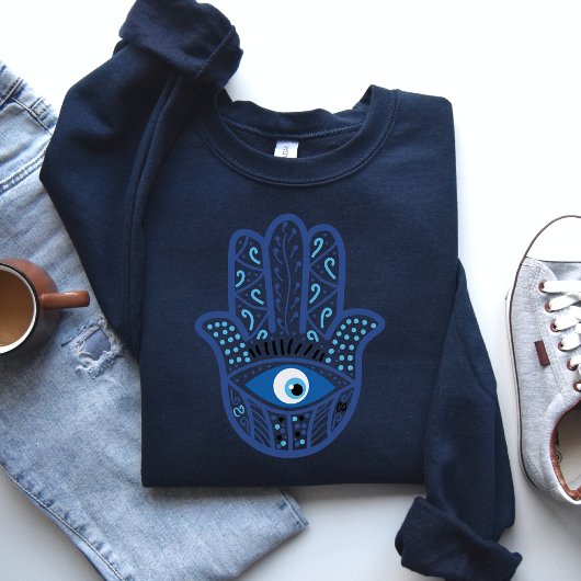 Evil Eye Sweatshirt、Energy Protection Gift Shirt スウェットシャツ